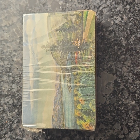 Vintage "Kibitzer" Sealed Pinochle Playing Cards with Scenic Lake Design - Picture 11 of 12